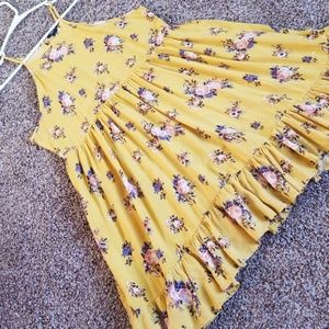 Yellow flower Dress